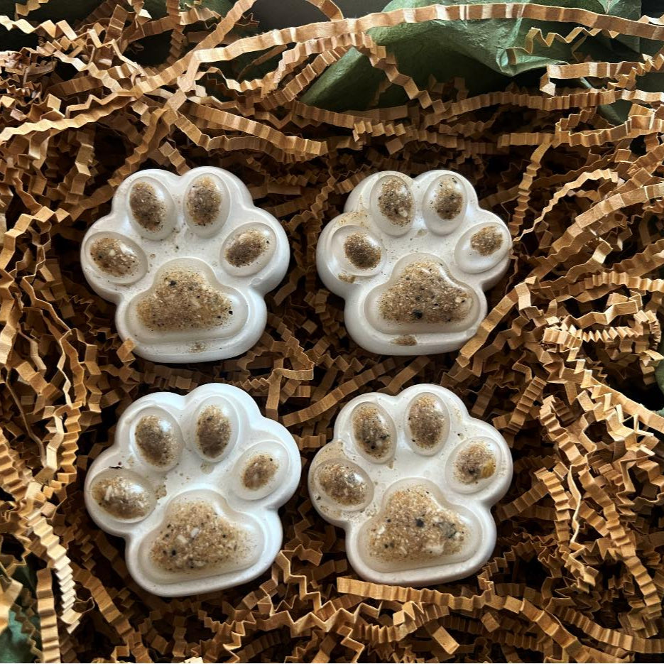 Memorial Paws with Ashes