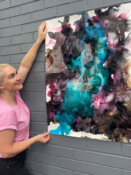 Come in with the rain - SOLD