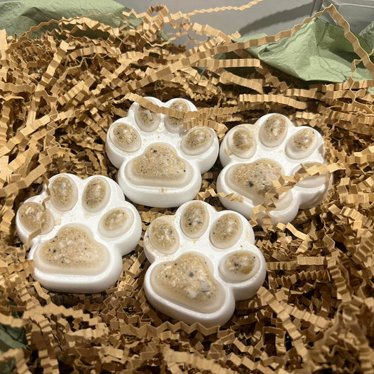 Memorial Paws with Ashes