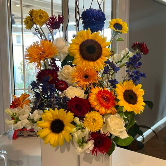 Vase Arrangements - ADD ON SERVICE