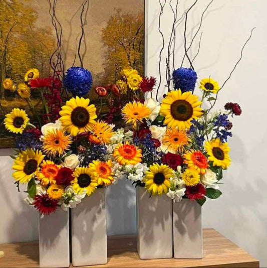 Vase Arrangements - ADD ON SERVICE