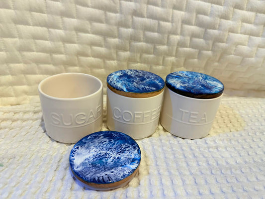 Canisters - set of 3 - Christmas