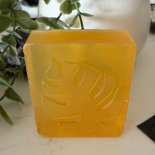 Soap with Leaf design - Hemp