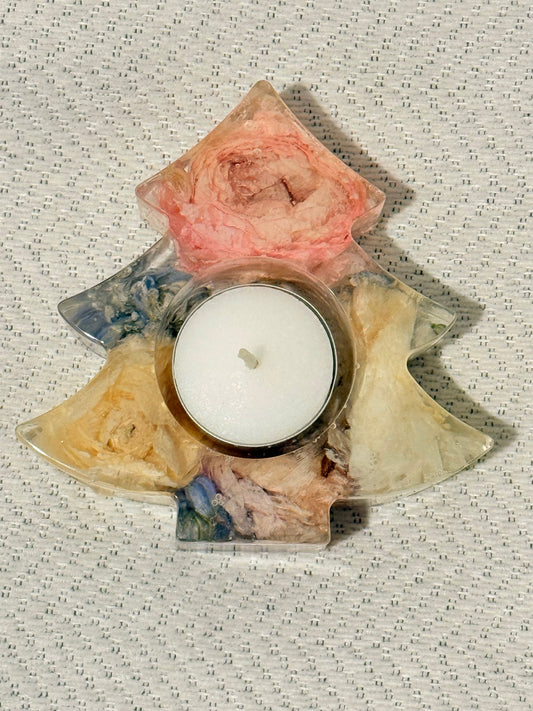 Christmas Tea Light Candle Holder
