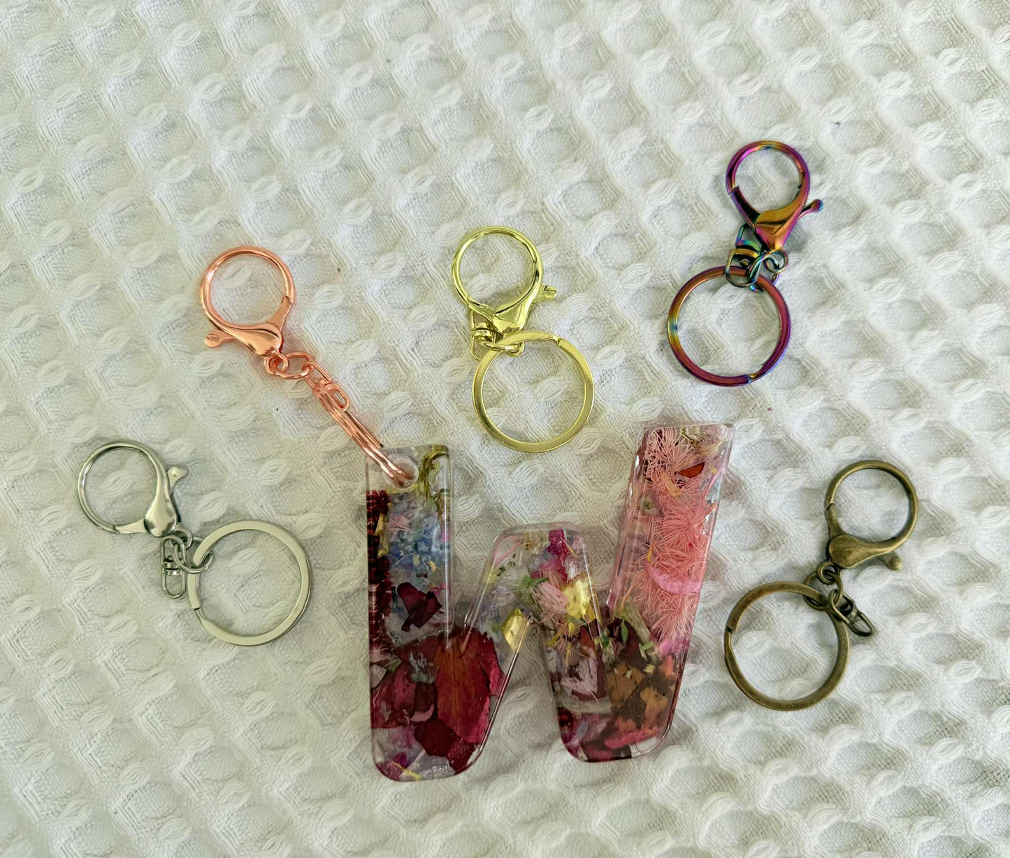 Large Keyrings - Florals by me