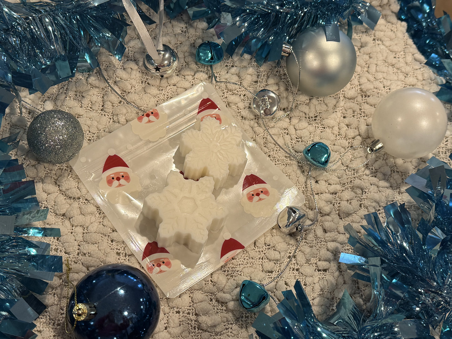 2x Snowflake Soap ❄️ Goats Milk