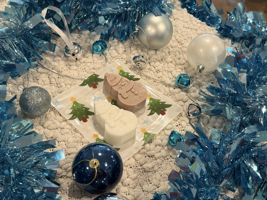 2x Snowman Soaps ☃️ - Goats Milk