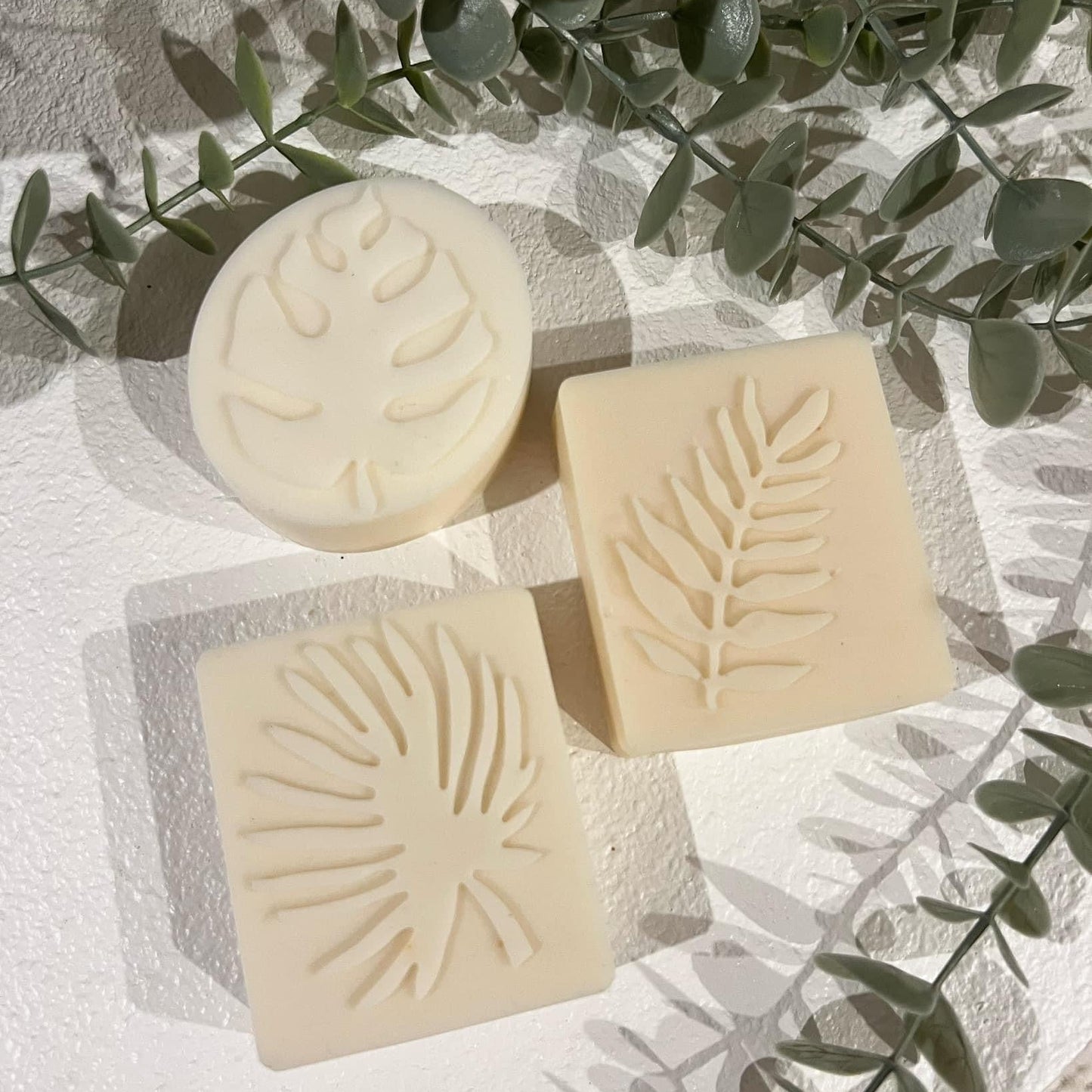 Soap with Leaf design - Goats Milk