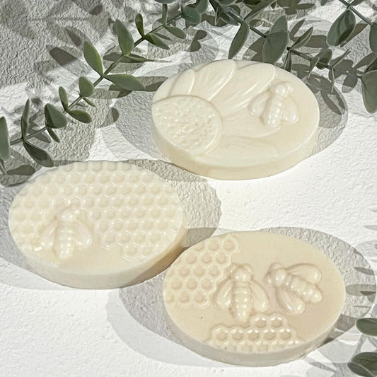 Soap with Bee Design - Goats Milk