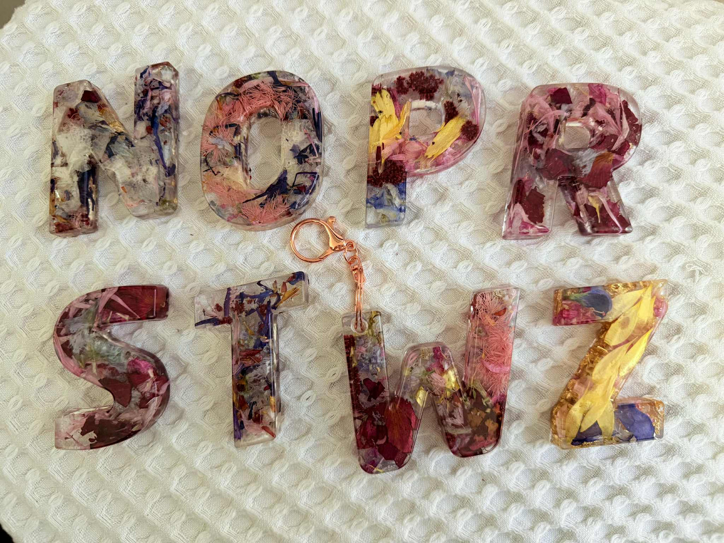 Large Keyrings - Florals by me