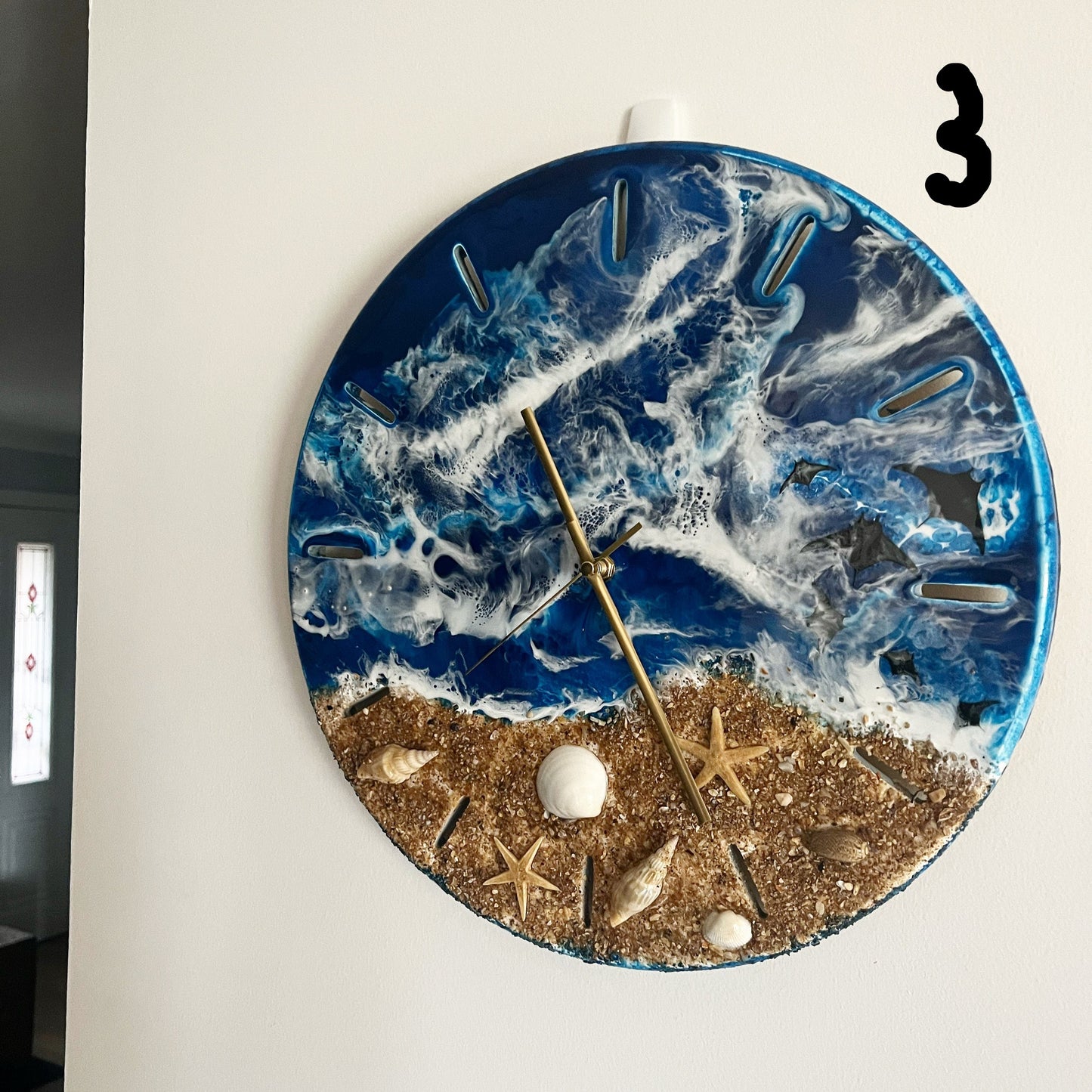 40cm Ocean Clock - made to order
