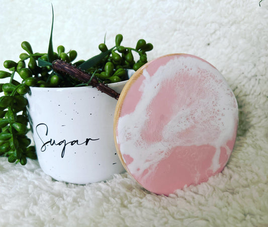 Pink Ocean Canisters