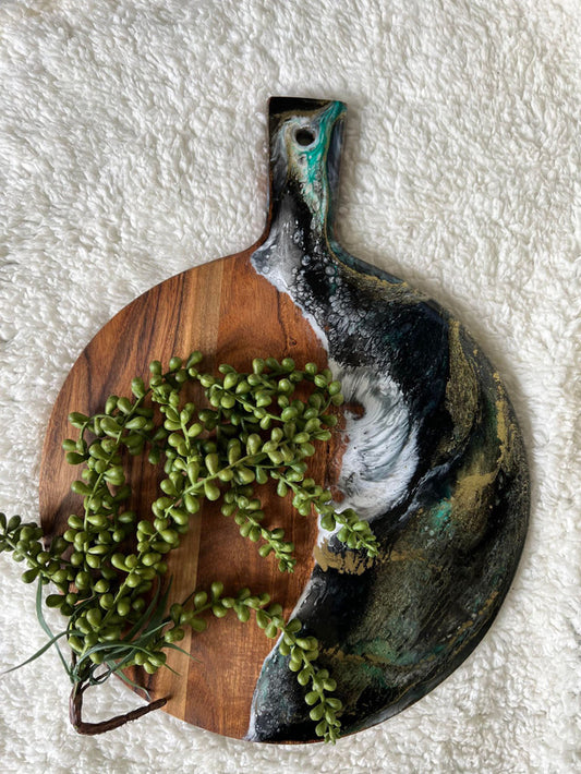 Glistening Gold & Black board