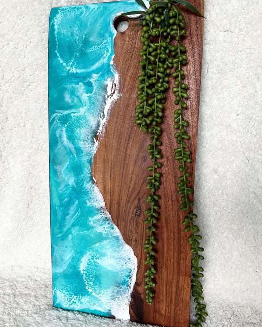 Aqua ocean vibes- board