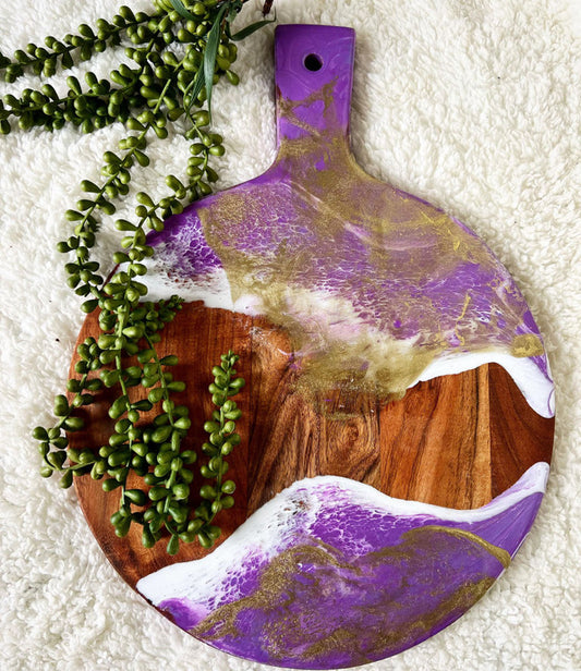 Purple & Golds board