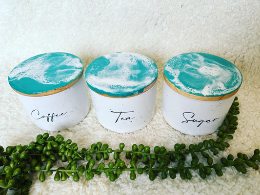 Aqua Ocean Canisters