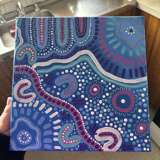 Stories of Water & Movement - Aboriginal Art