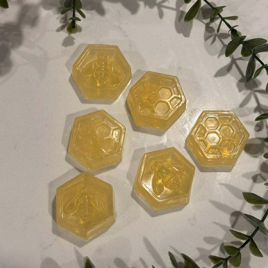 6x Mini Bee Hive Soaps HEMP