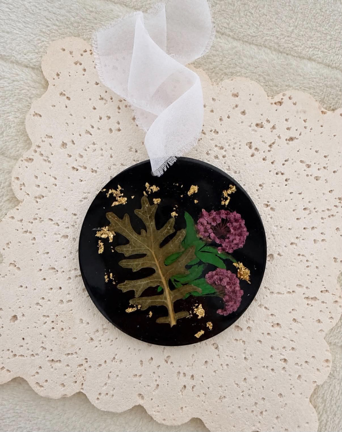 Floral Bauble - A - christmas