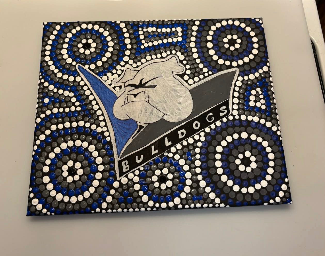 Bulldogs Inspired - Aboriginal Art