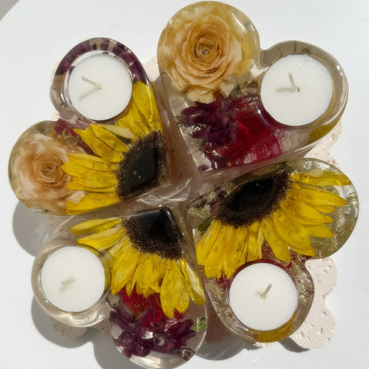 Heart Tea Light Candle Holder