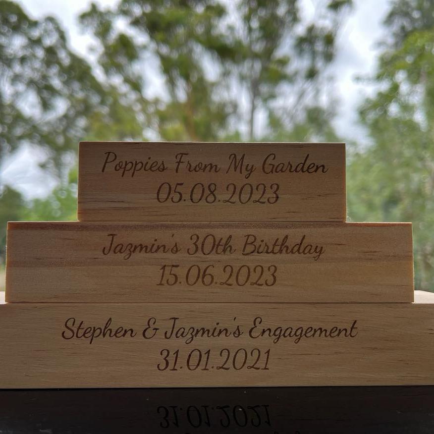 Wooden Personalised Plaques