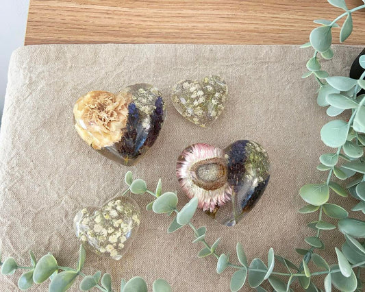 Floral Duo Heart Set for You and Mum on Mothers Day