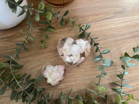 Floral Duo Heart Set for You and Mum on Mothers Day