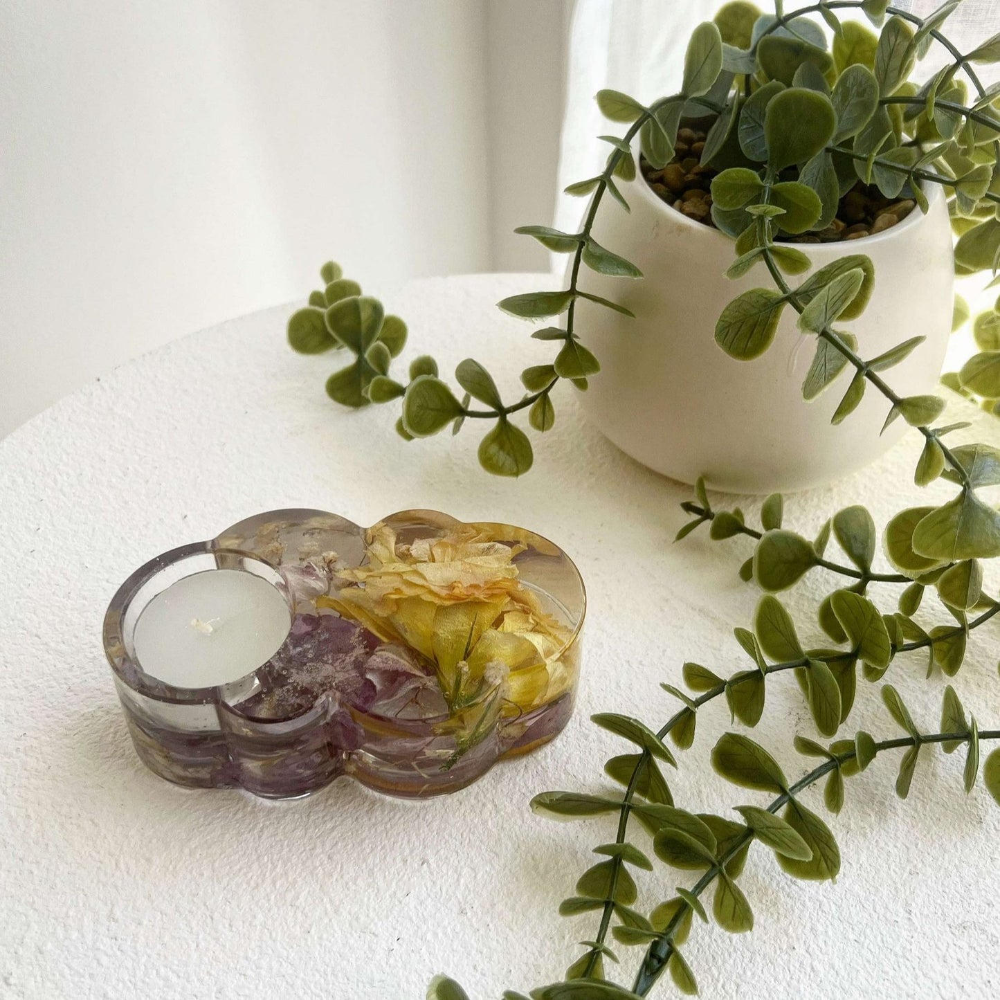 Cloud Tea Light Candle Holder