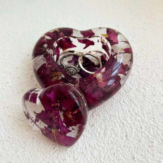 Heart Shaped Ring Box