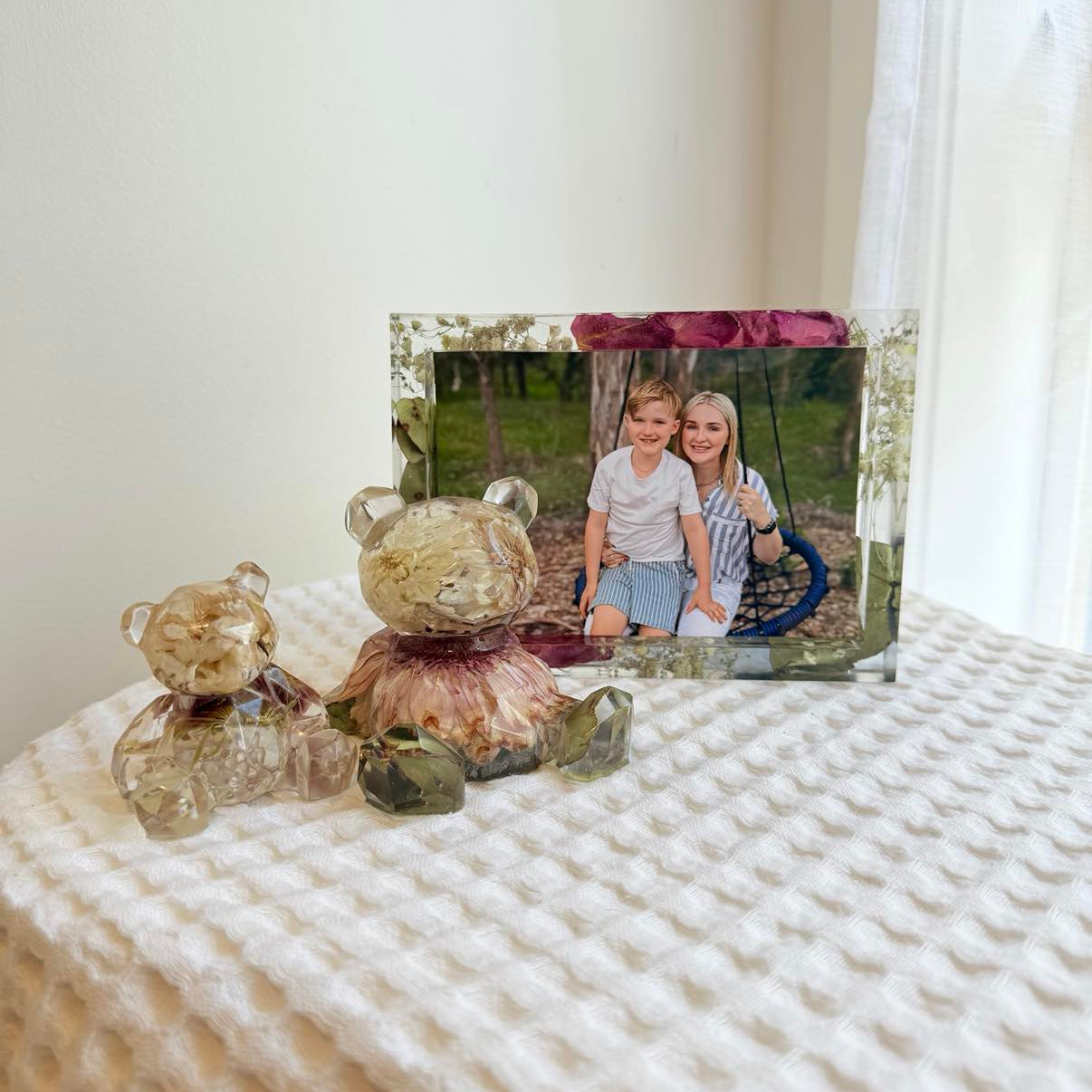 Little & Big Bear Duo with Photo Frame