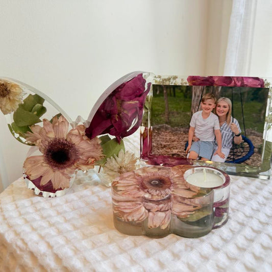 Butterfly + Frame + Candle