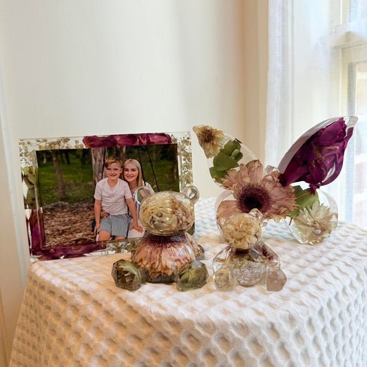 Butterfly + Bear Duo + Photo Frame