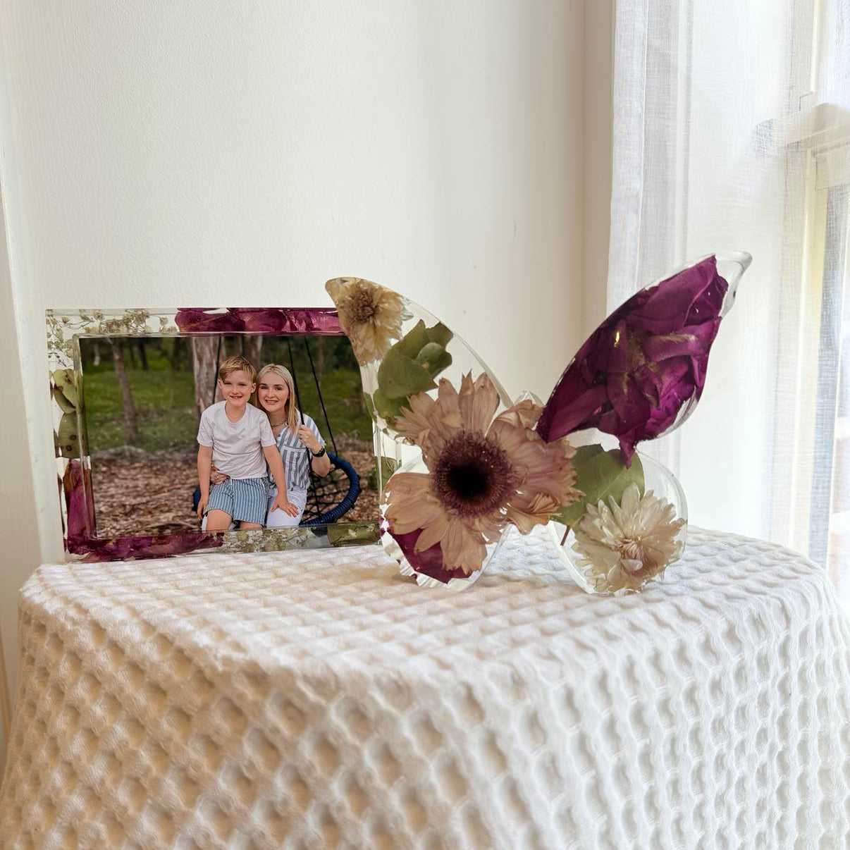 Butterfly & Photo Frame Set