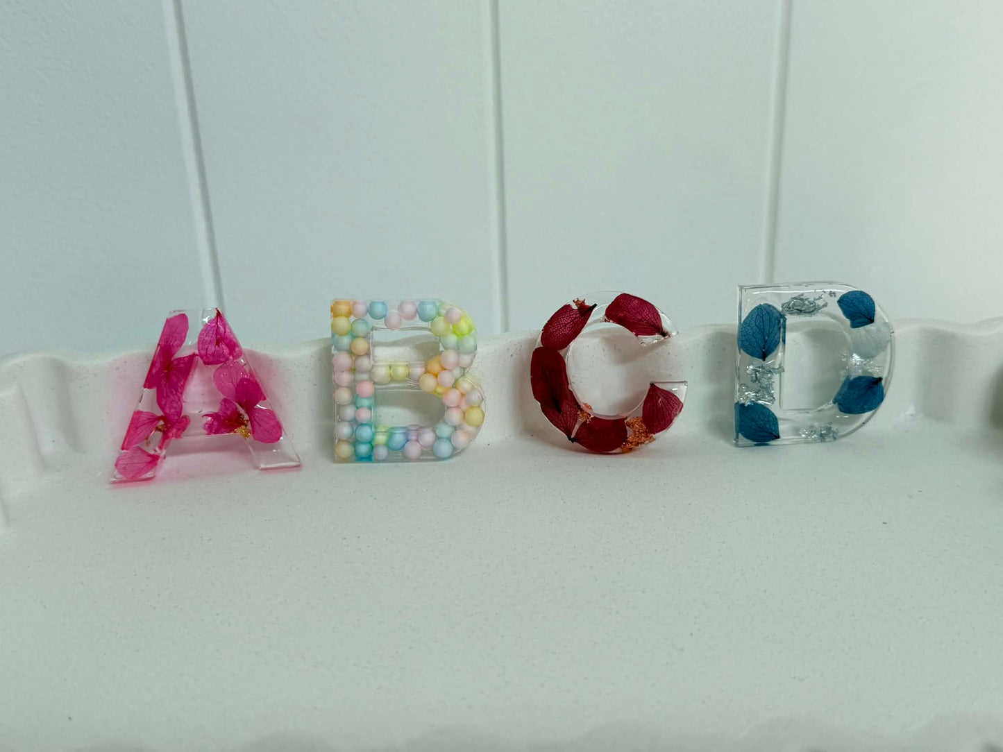 Small Letter Keyrings