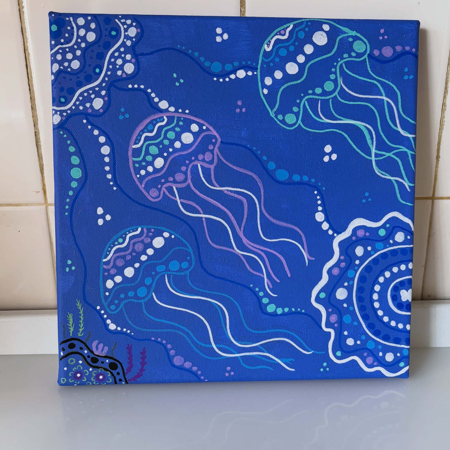 Jelly fish - Aboriginal Art