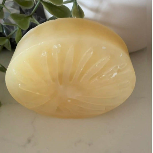 Soap with Leaf design - Honey