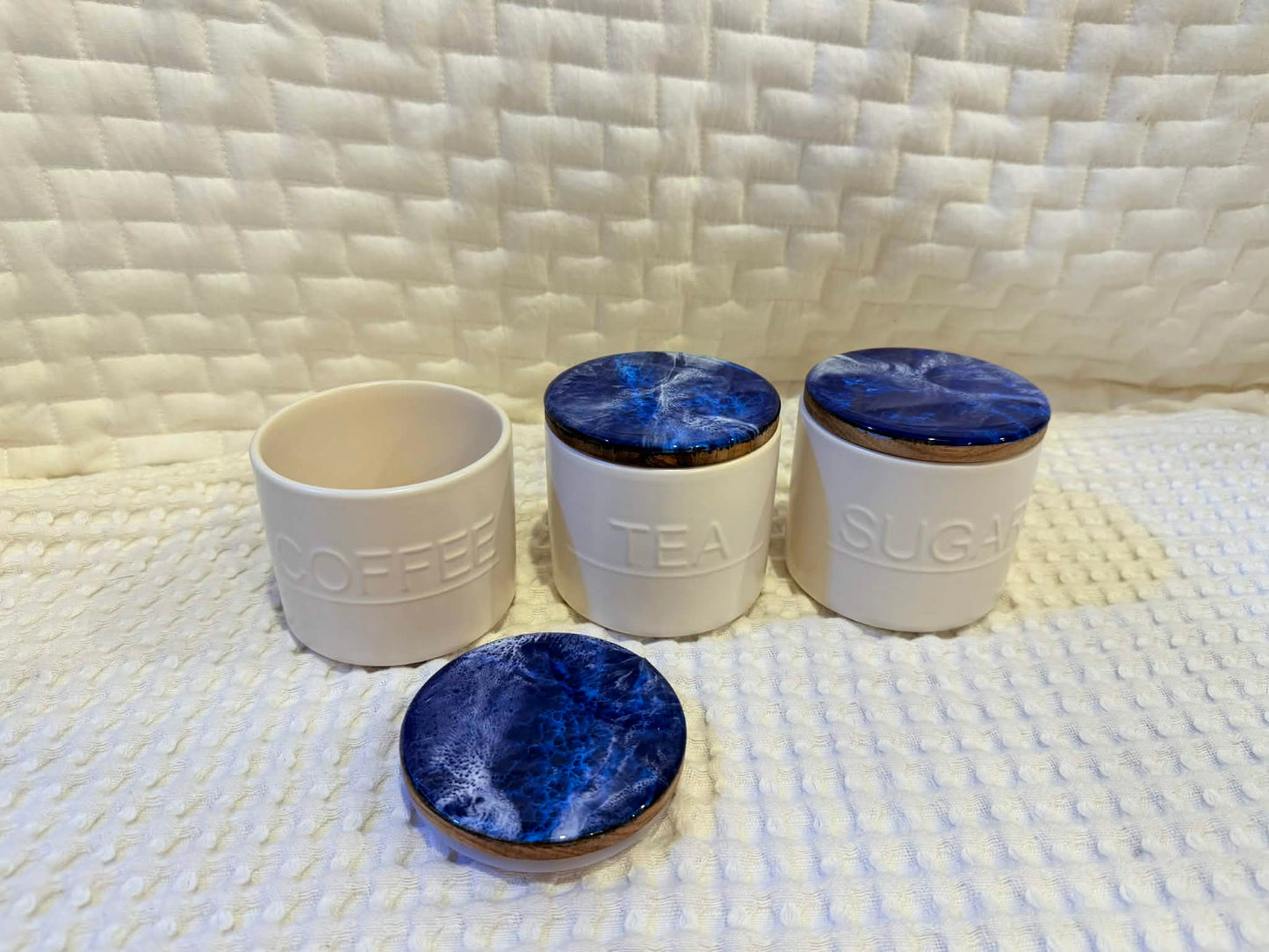 Canisters - set of 3 - Christmas