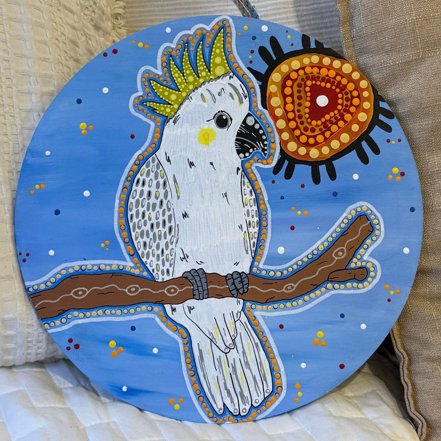 Cockatoo Aboriginal Art