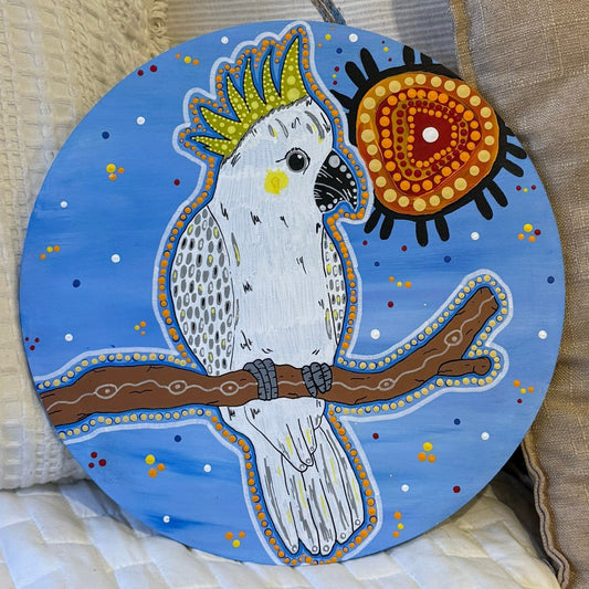 Cockatoo Aboriginal Art