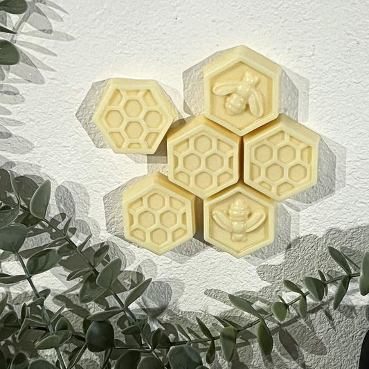 6x Mini Bee Hive Soaps GOATS MILK