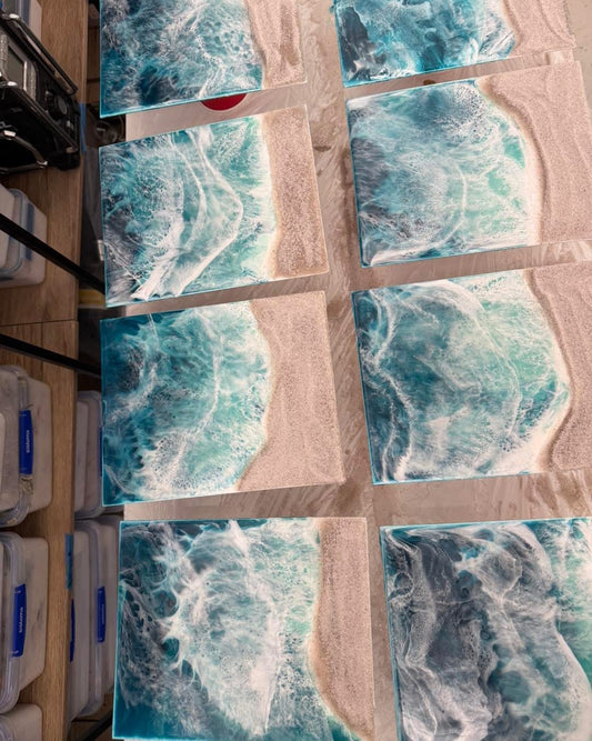 Small ocean artworks for Gefen