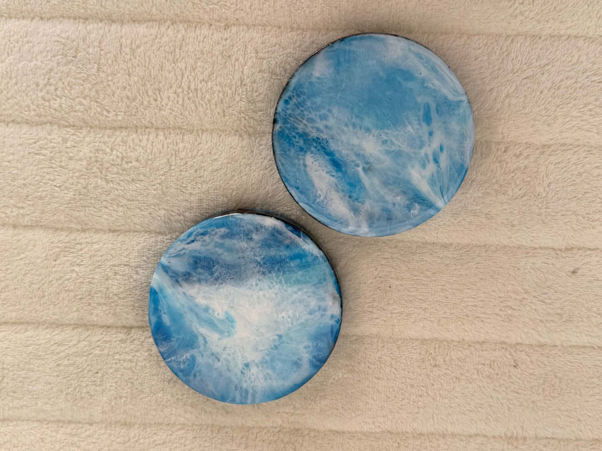 2 x coasters  - a - christmas