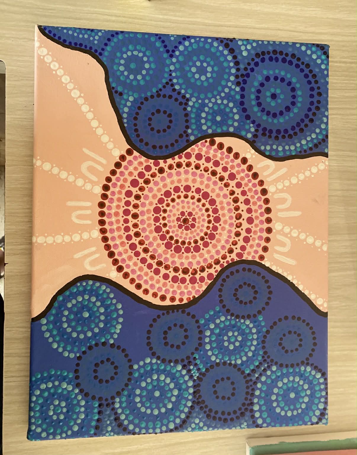 Where Land Meets Sea - Aboriginal Art