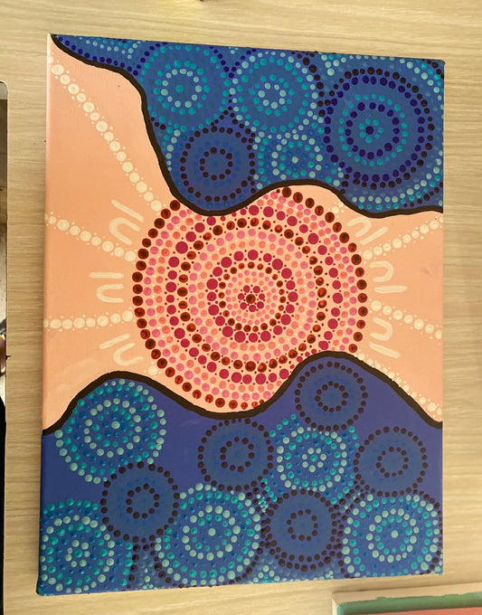 Where Land Meets Sea - Aboriginal Art