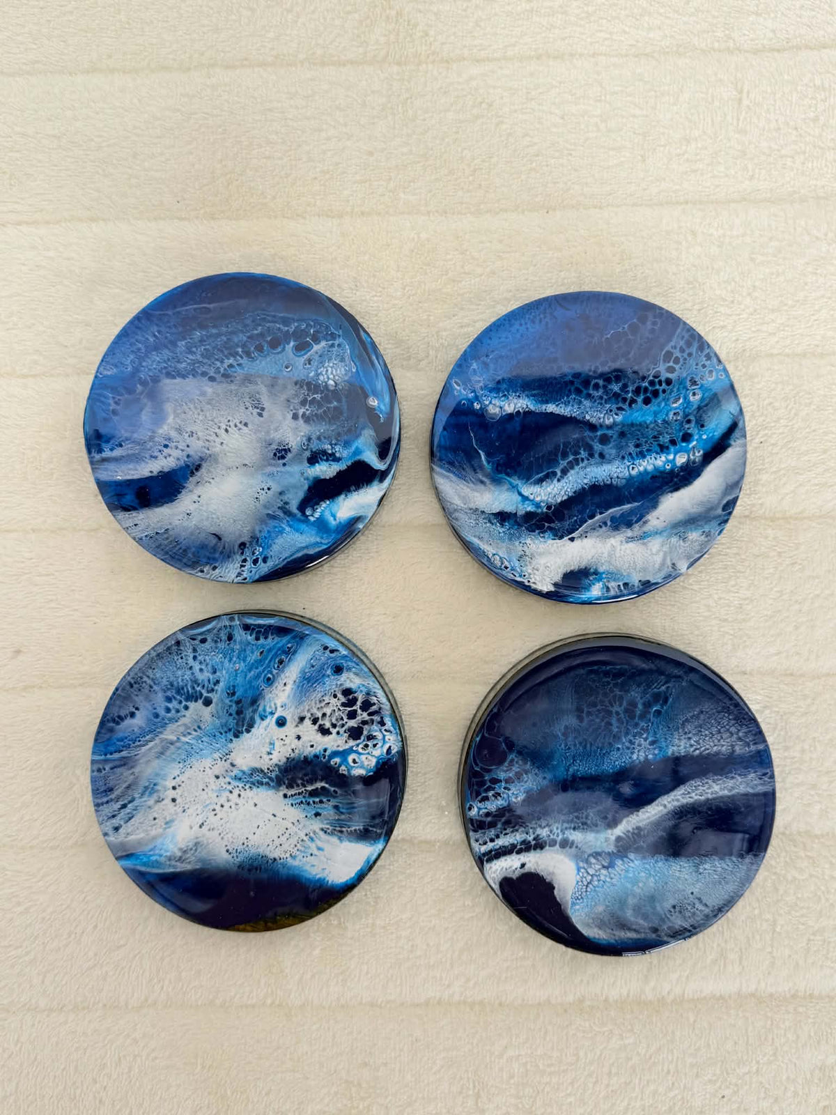 4 x coasters  - a - christmas