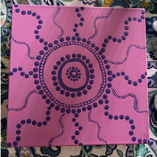 Radiating Journey - Aboriginal Art