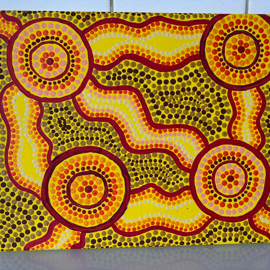 Paths of connection - Aboriginal Art