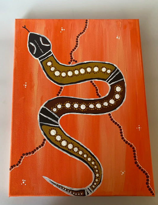 Snake  Aboriginal Art