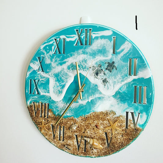 40cm Ocean Clock - made to order